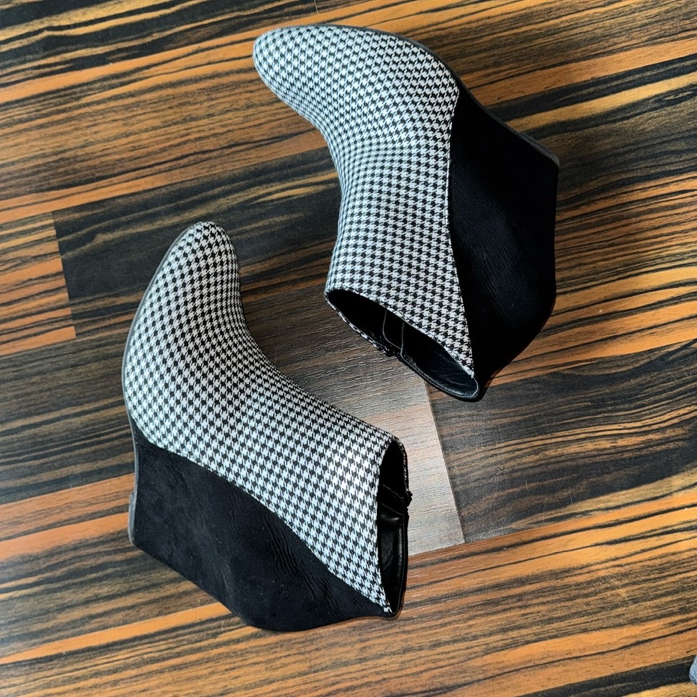 Madden Girl Plaid Bootie